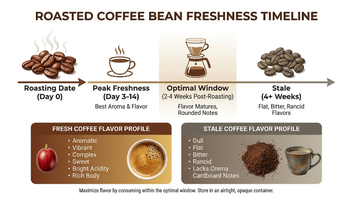 How Long Do Roasted Coffee Beans Last Freshness, Storage, and Flavor Preservation