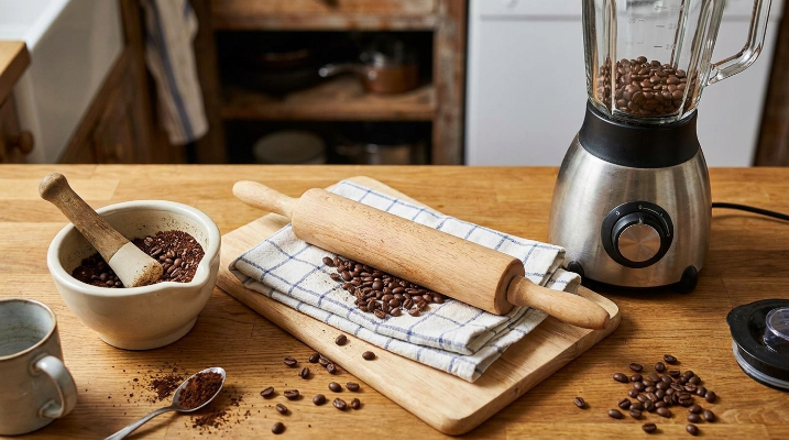 How to Grind Coffee Beans Without a Grinder Practical Methods and Tips