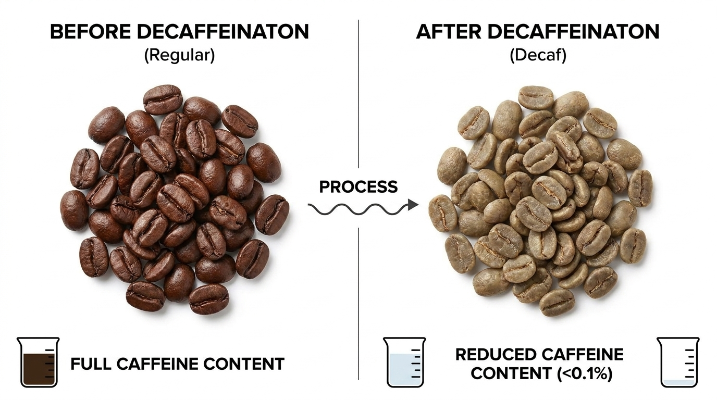 What Are Decaf Coffee Beans The Process, Benefits, and Taste Explained